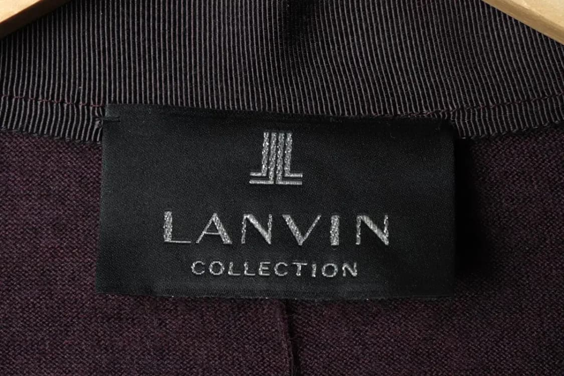 W(M-F) 랑방 니트 가디건 한섬 퍼플 울 한정판-15A5D 상품이미지5