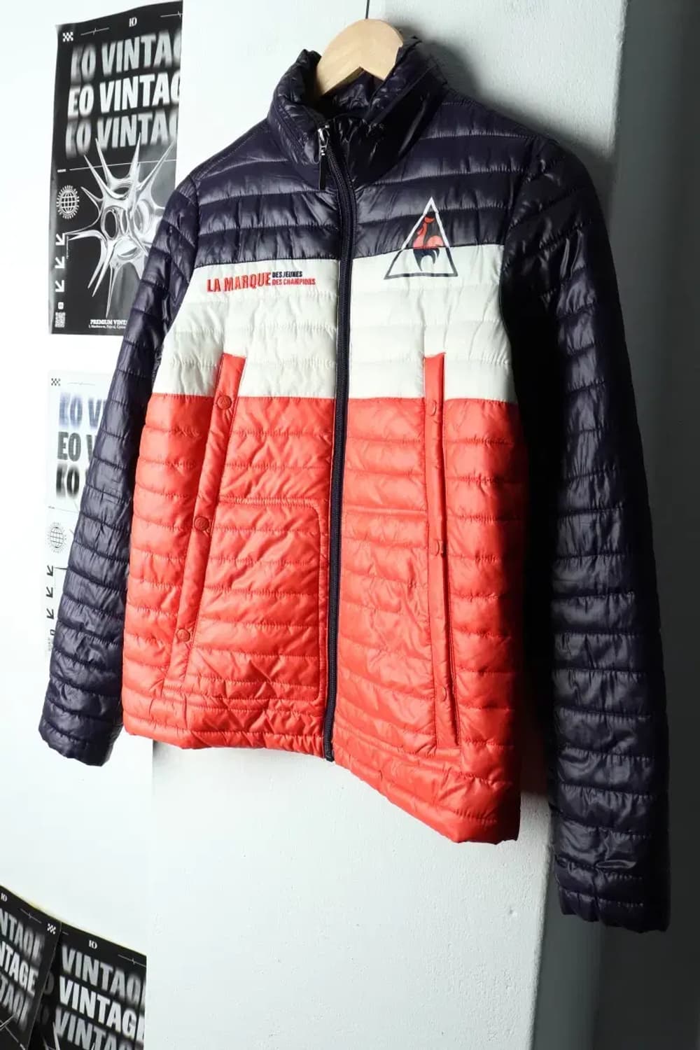 W(S) 르꼬끄 패딩 점퍼자켓 작은얼룩 경량 컬러믹스-15A23 상품이미지1