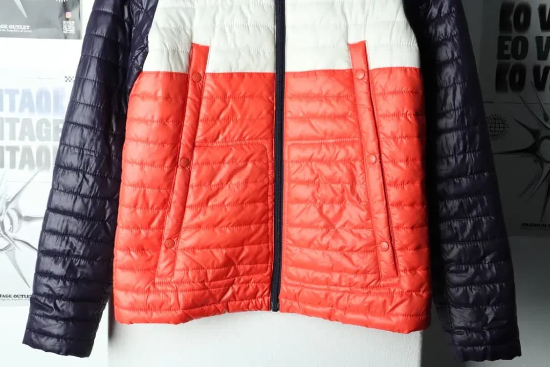 W(S) 르꼬끄 패딩 점퍼자켓 작은얼룩 경량 컬러믹스-15A23 상품이미지5