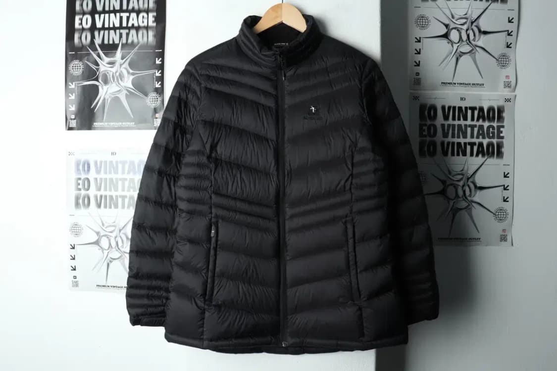 W(XL) 블랙야크 패딩 점퍼자켓 경량 블랙-15A24 상품이미지2