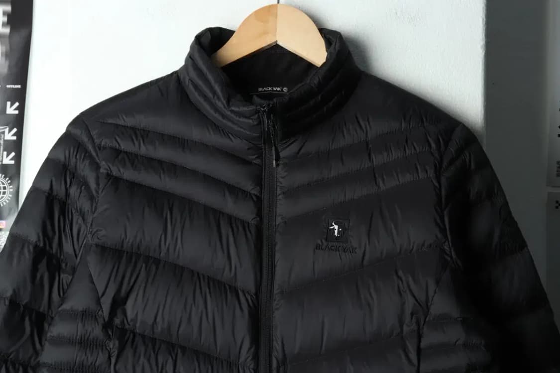 W(XL) 블랙야크 패딩 점퍼자켓 경량 블랙-15A24 상품이미지3