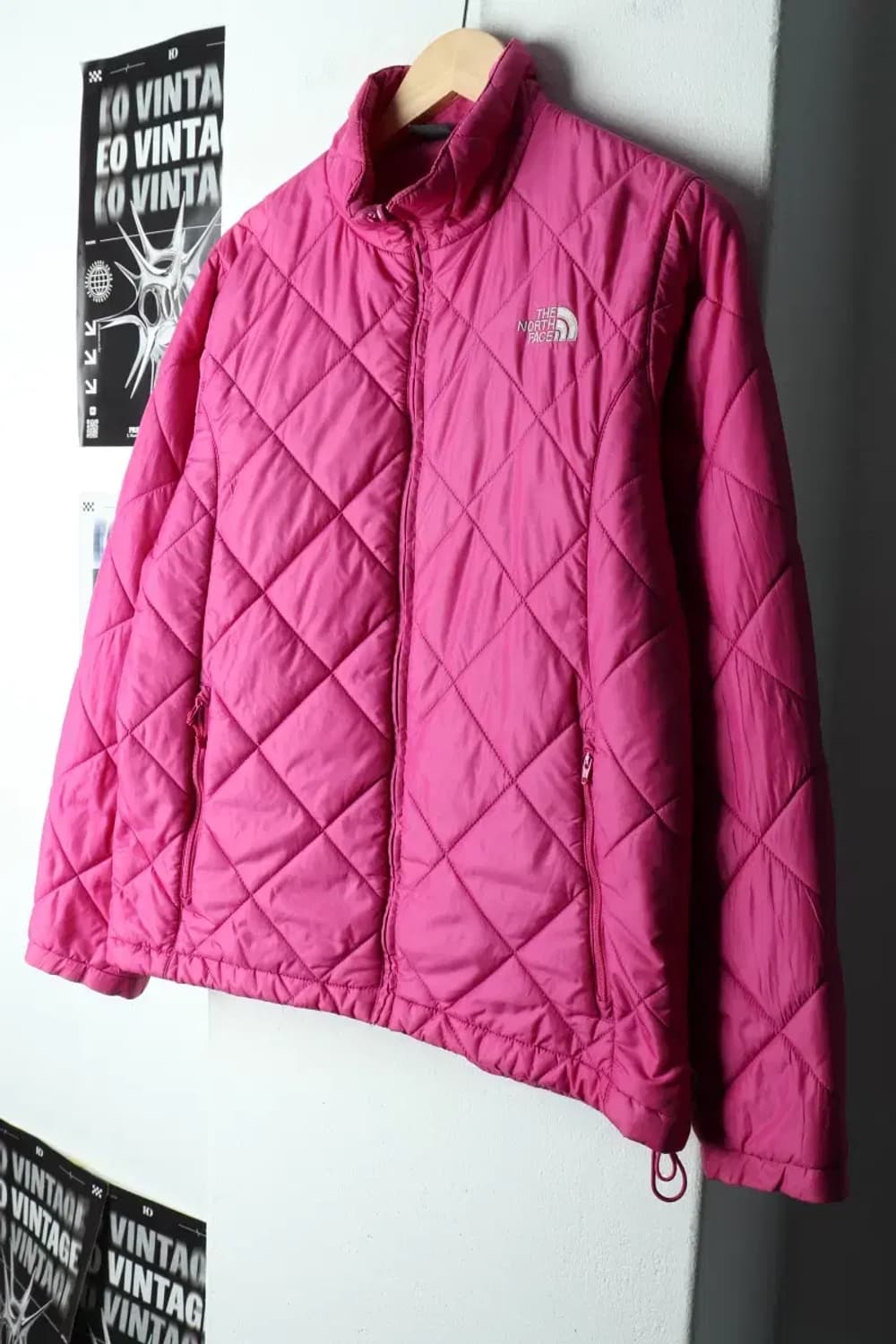 W(2XL) 노스페이스 패딩 점퍼자켓 빅사이즈 핑크 퀄딩-15A26 상품이미지1