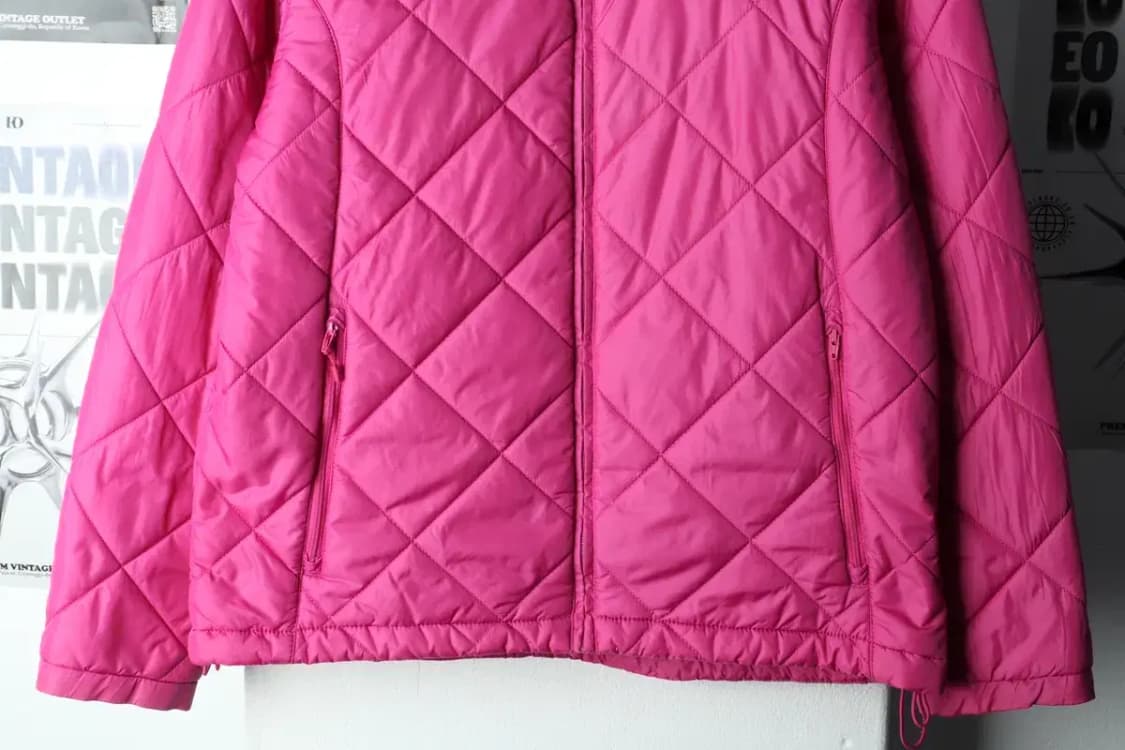 W(2XL) 노스페이스 패딩 점퍼자켓 빅사이즈 핑크 퀄딩-15A26 상품이미지4