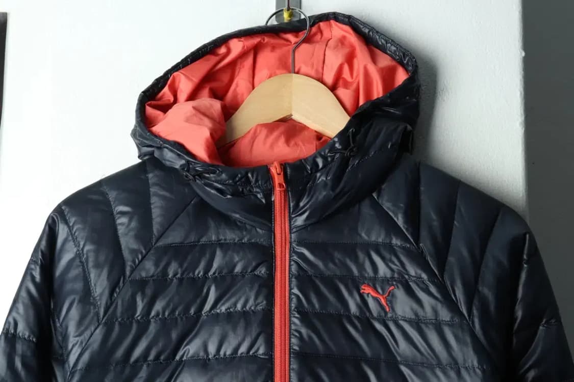 W(M) 퓨마 패딩 점퍼자켓 경량 블루 구스다운-15A28 상품이미지3