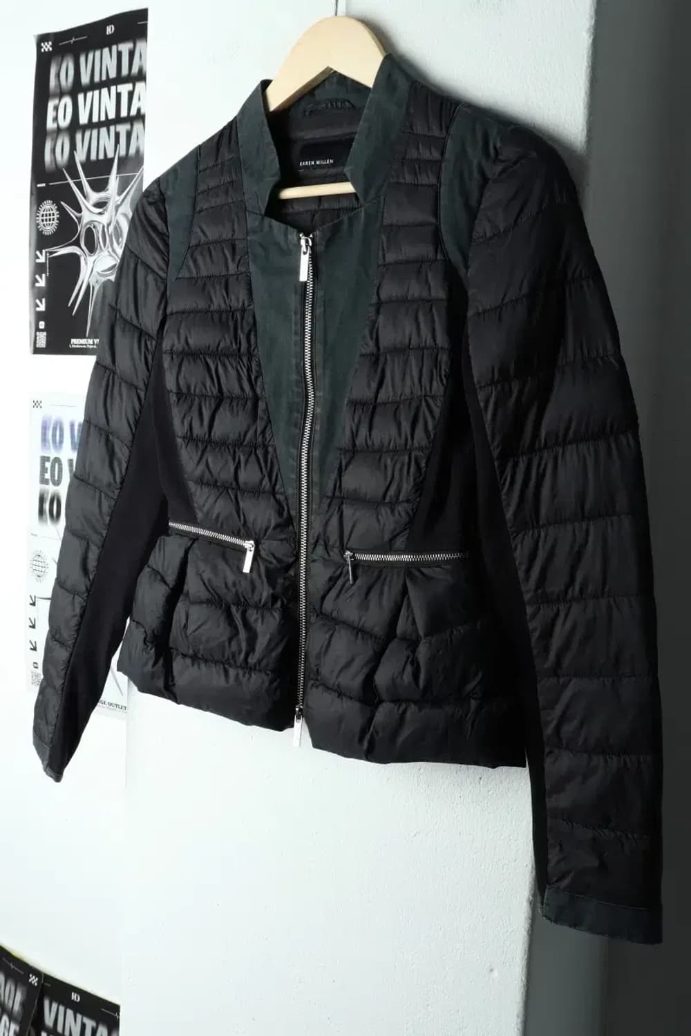 W(S) 브랜드빈티지 패딩 점퍼자켓 카렌밀렌 경량 한정판-15A2B 상품이미지1