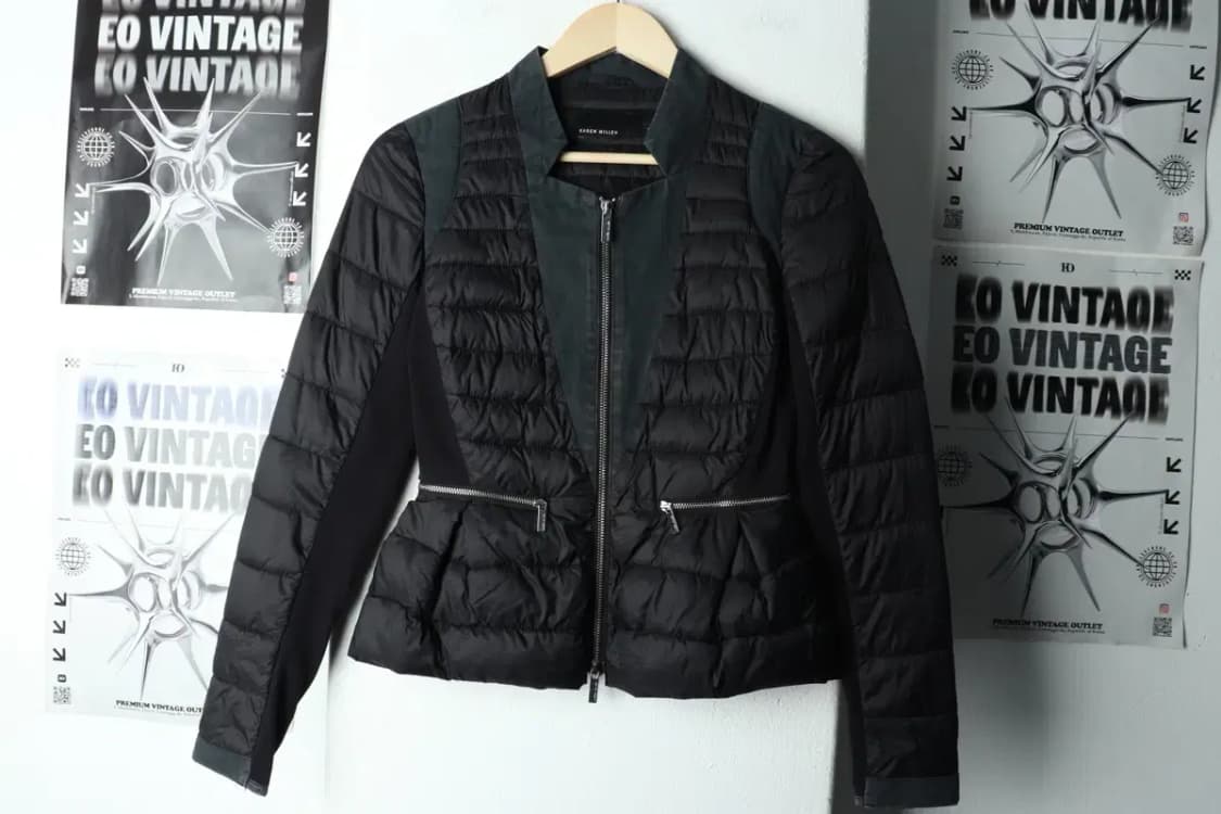 W(S) 브랜드빈티지 패딩 점퍼자켓 카렌밀렌 경량 한정판-15A2B 상품이미지2