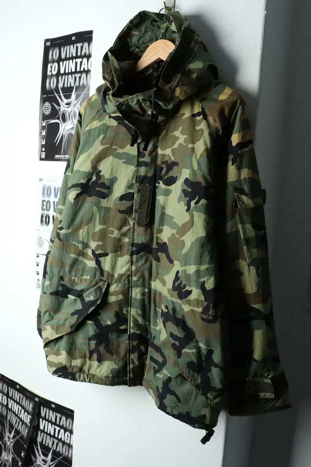 (M-XL) 브랜드빈티지 패딩 점퍼자켓 건쉽 밀리터리 기모-15A2D 상품이미지1