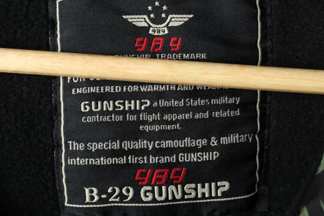 (M-XL) 브랜드빈티지 패딩 점퍼자켓 건쉽 밀리터리 기모-15A2D 상품이미지7