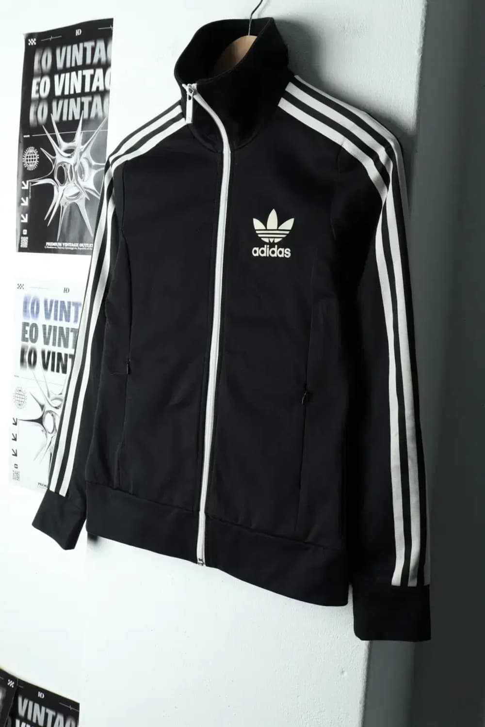 W(M) 아디다스 집업져지 트랙탑 유로파 블랙-15A34 상품이미지1