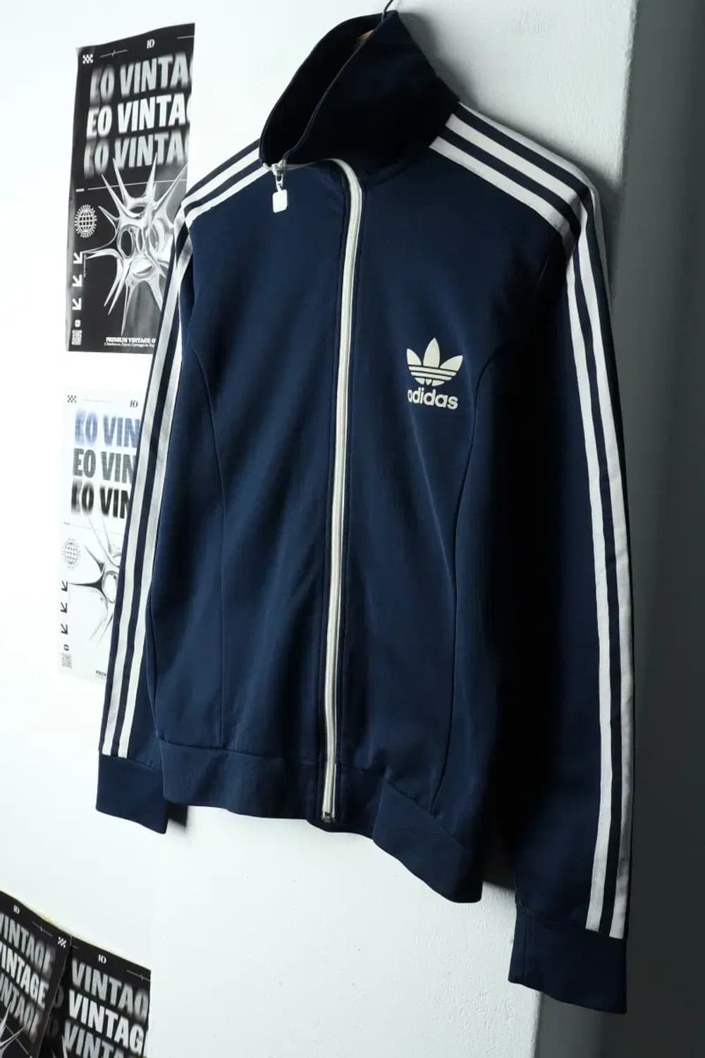 (M) 아디다스 집업져지 트랙탑 유로파 네이비-15A35 상품이미지1
