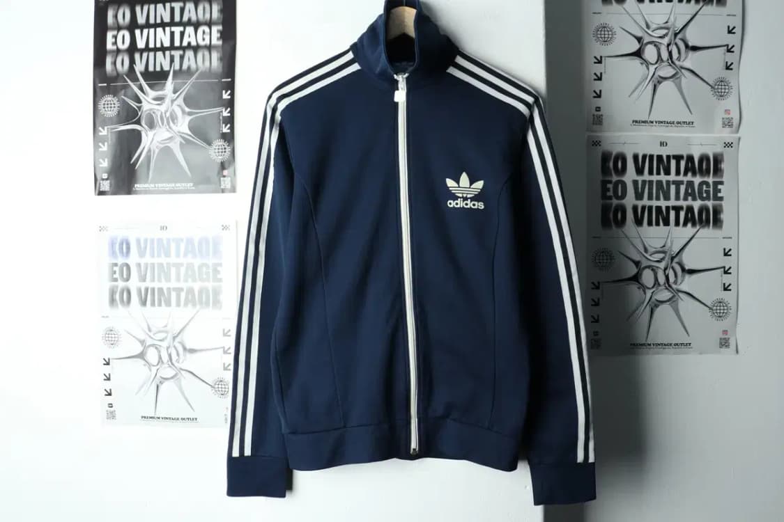 (M) 아디다스 집업져지 트랙탑 유로파 네이비-15A35 상품이미지2