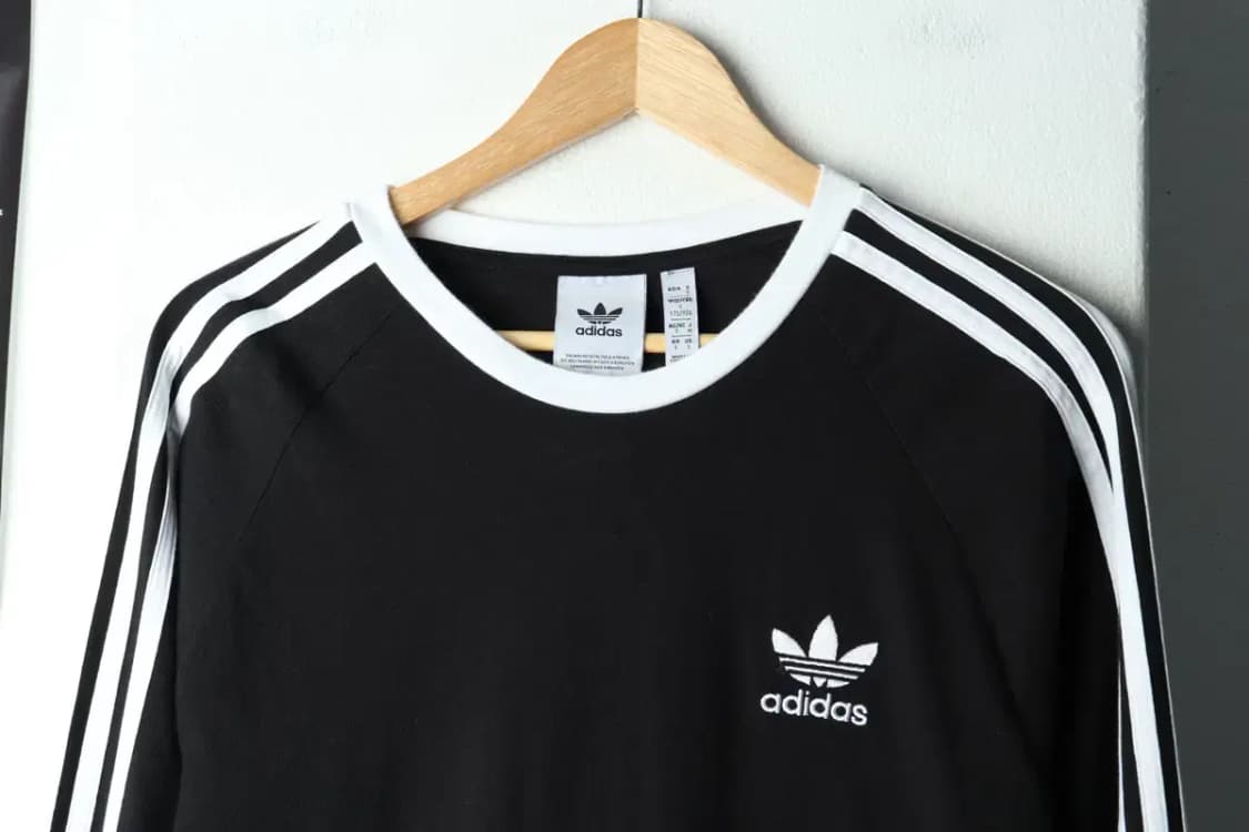 (S) 아디다스 긴팔티셔츠 파이어버드 블랙 올드스쿨-15A38 상품이미지3