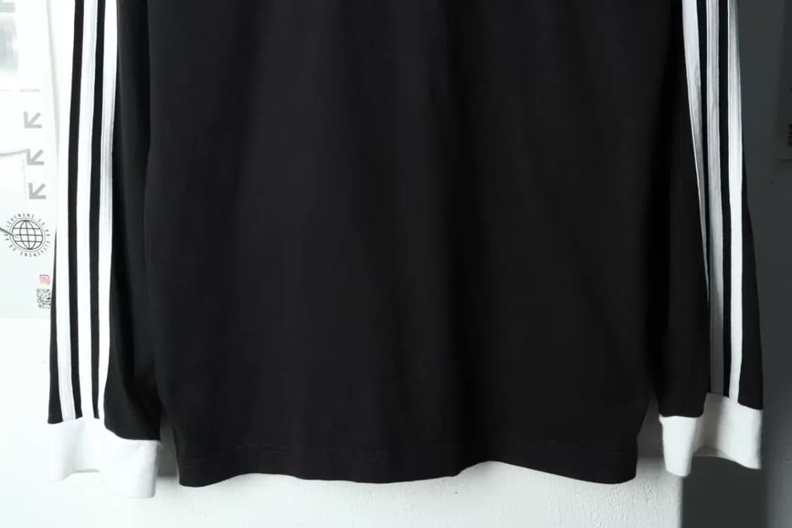 (S) 아디다스 긴팔티셔츠 파이어버드 블랙 올드스쿨-15A38 상품이미지4