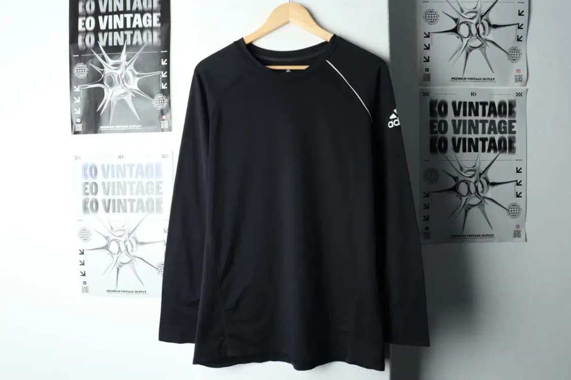 (XL) 아디다스 긴팔티셔츠 기능성 나그랑 블랙-15A39 상품이미지2