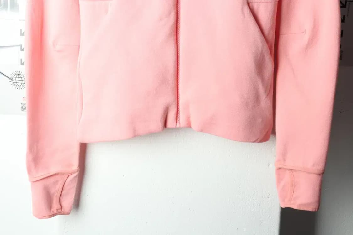 W(XS) 아디다스 후드집업 핑크 올드스쿨 딸기우유-15A3F 상품이미지4