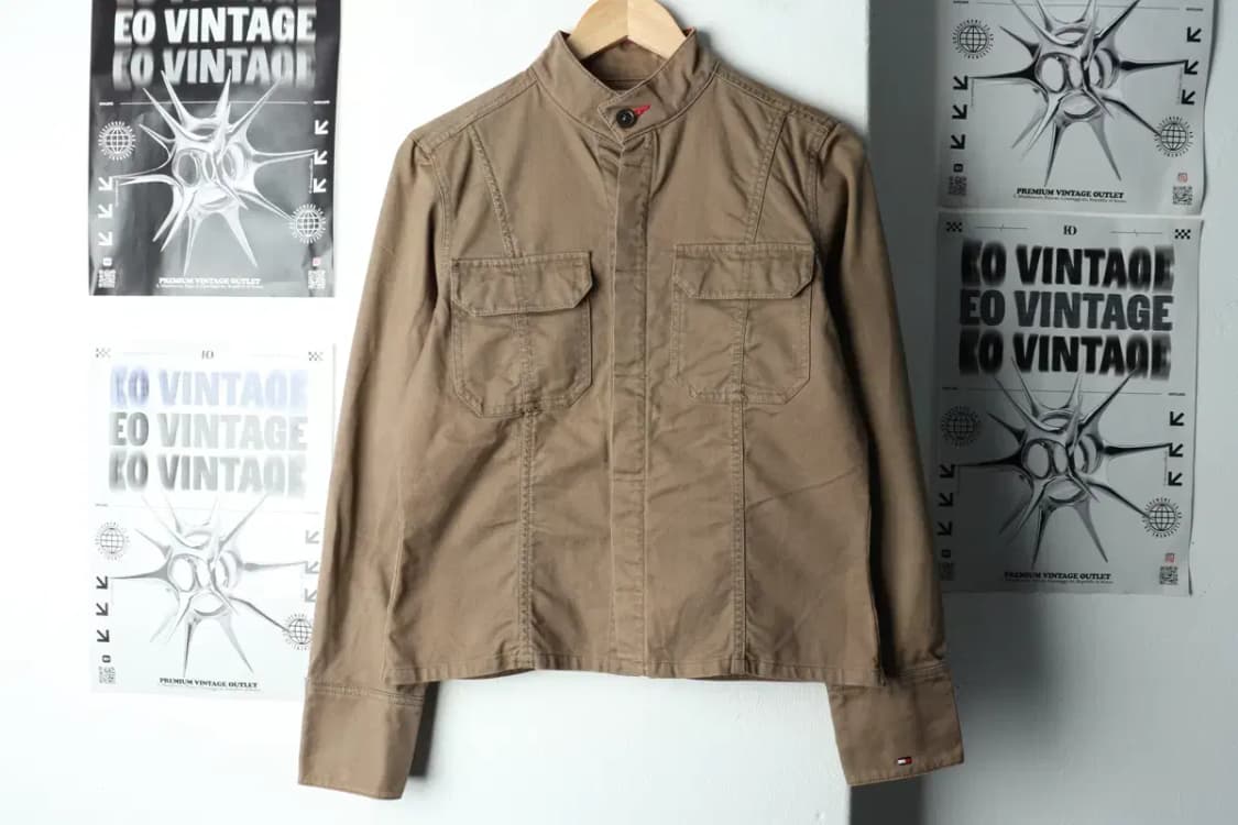 W(M) 타미힐피거 집업 바람막이 점퍼자켓 브라운 아메카지-15A41 상품이미지2