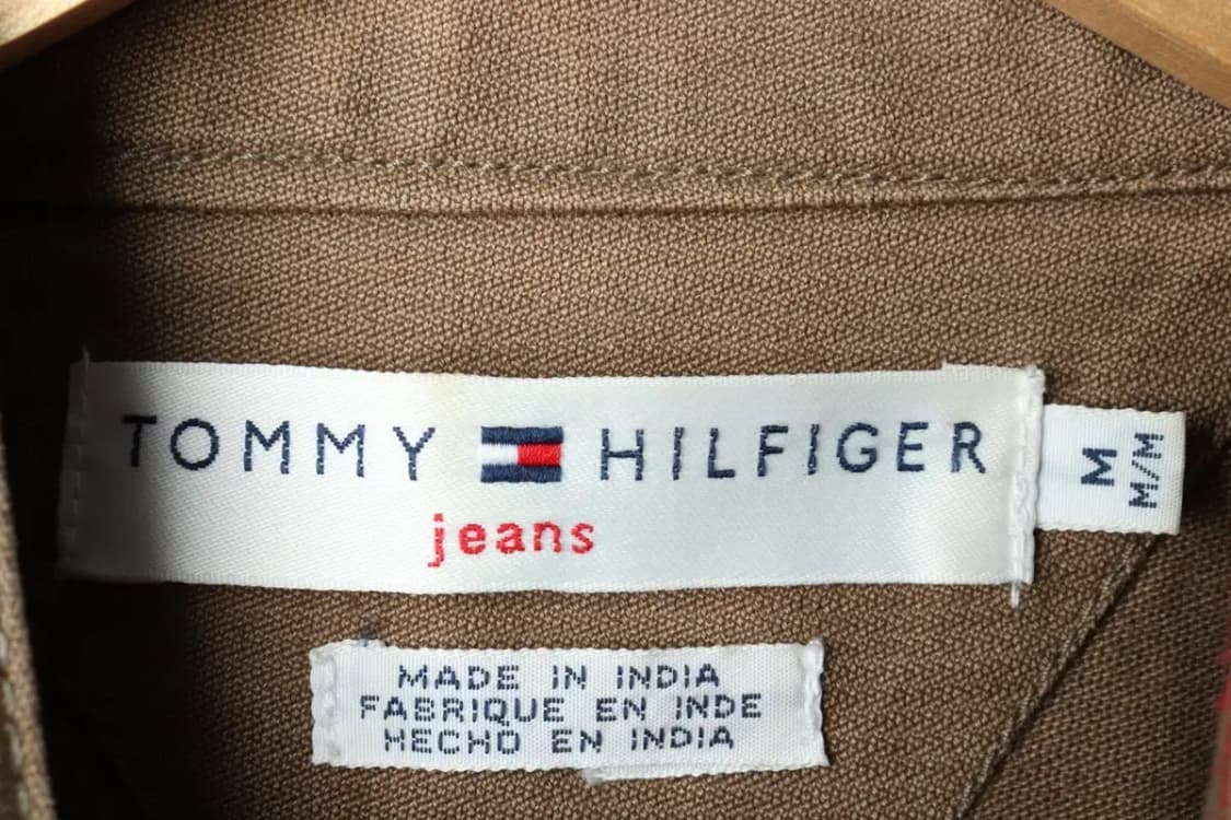 W(M) 타미힐피거 집업 바람막이 점퍼자켓 브라운 아메카지-15A41 상품이미지6