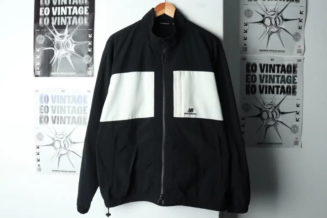 (L-XL) 뉴발란스 집업 바람막이 점퍼자켓 범고래 올드스쿨-15A43 상품이미지2