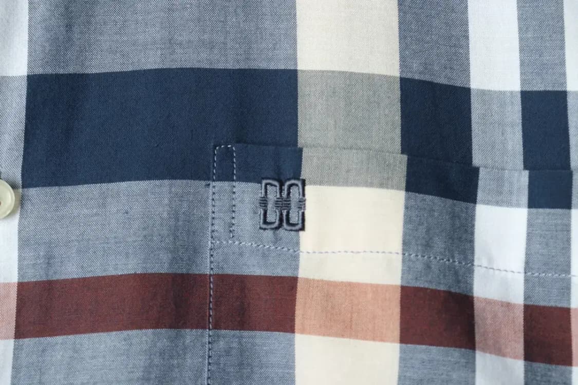 (M) 닥스 셔츠 남방 체크 슬림핏-15A44 상품이미지5