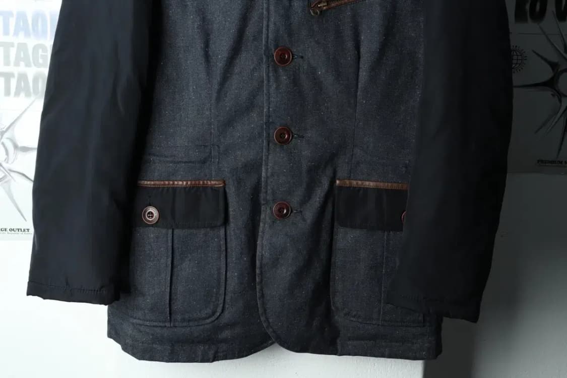 (L-XL) 아르마니 패딩 점퍼자켓 네이비 한정판-15A49 상품이미지4