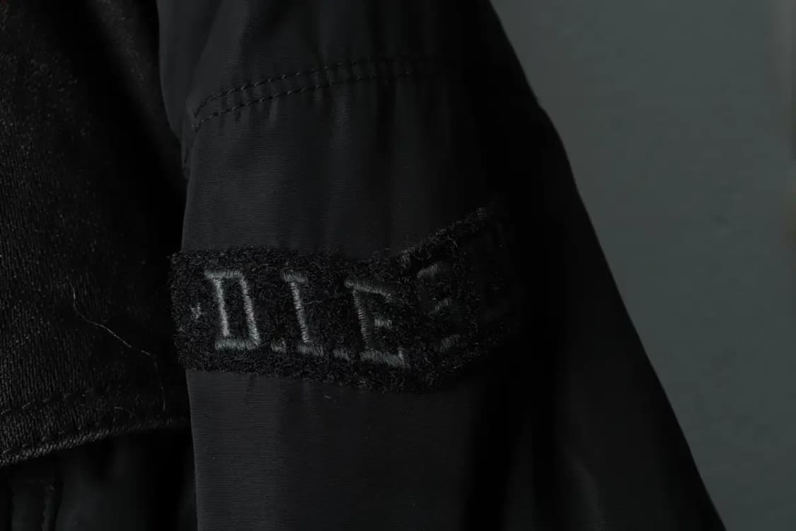 (M-L) 디젤 패딩 점퍼자켓 테크웨어 블랙 한정판-15A4A 상품이미지5