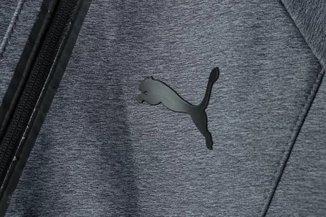 (L-XL) 퓨마 후드집업 그레이 기능성 폴리-15A9E 상품이미지5