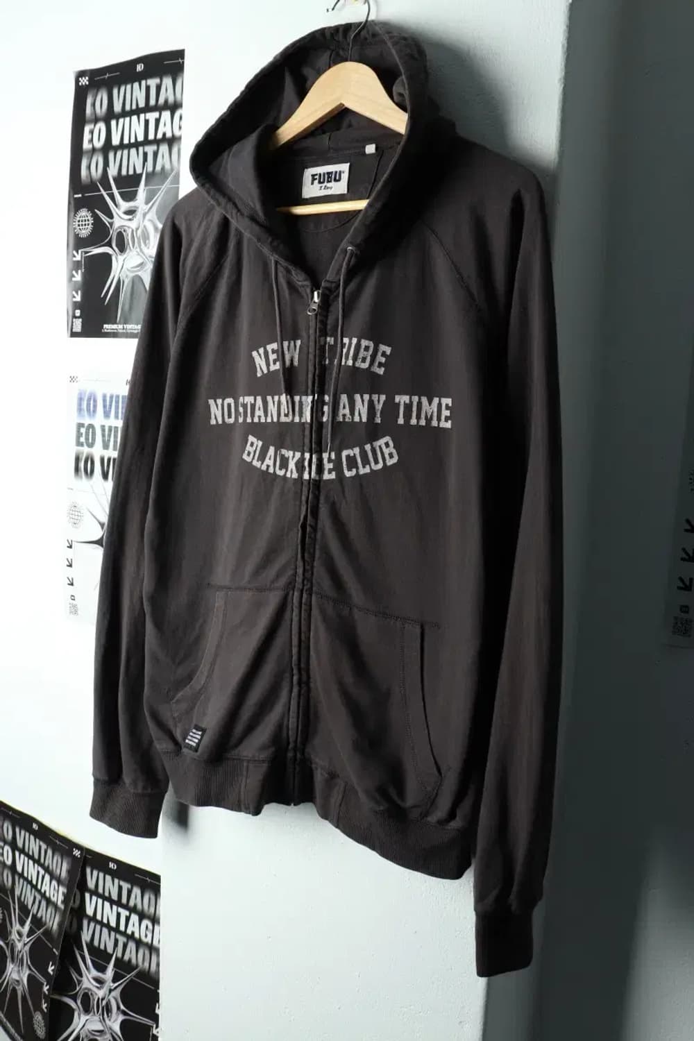 (XL) 브랜드빈티지 후드집업 후부 차콜 올드스쿨 트렌드-15A9F 상품이미지1