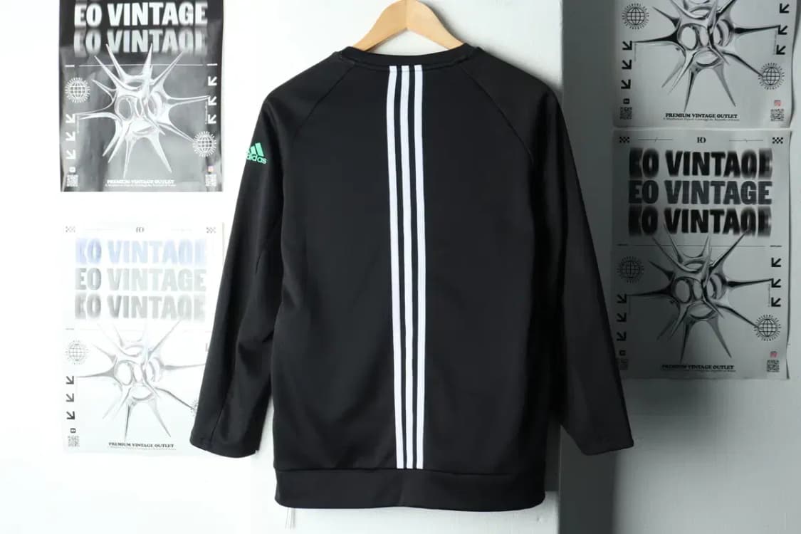 (L) 아디다스 맨투맨 티셔츠 기능성 블랙-15AA4 상품이미지7