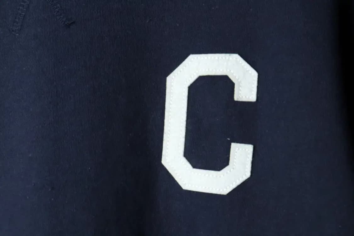 (XL) 커버낫 맨투맨 티셔츠 네이비 로고-15AA5 상품이미지5