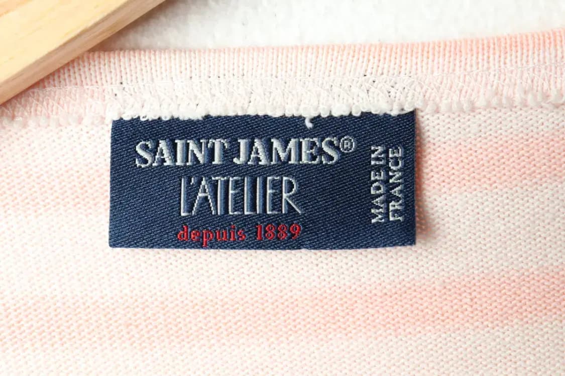 W(M) 세인트제임스 긴팔티셔츠 스트라이프 핑크-15AA8 상품이미지6