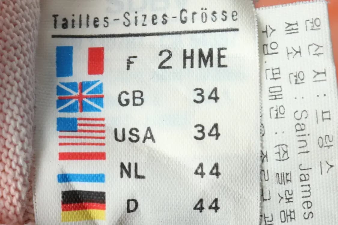 W(M) 세인트제임스 긴팔티셔츠 스트라이프 핑크-15AA8 상품이미지7