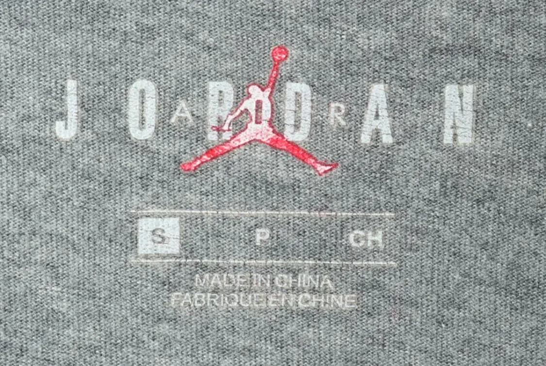 (S) 조던 긴팔티셔츠 그레이 로고 한정판-15AA9 상품이미지7