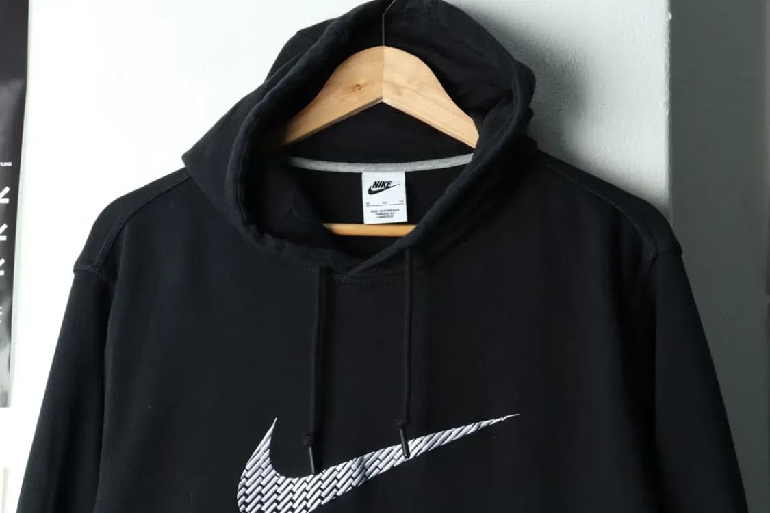 (XL) 나이키 후드티셔츠 블랙 로고 올드스쿨-15AAA 상품이미지3