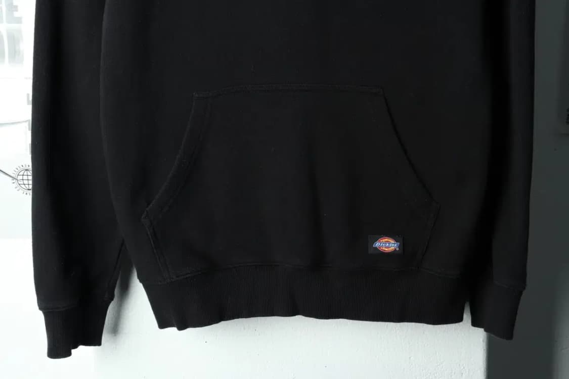 (S-M) 디키즈 후드티셔츠 블랙 로고 올드스쿨-15AAB 상품이미지4