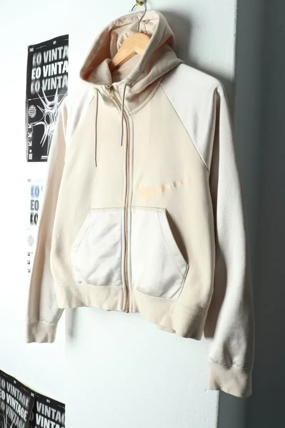 W(S) 나이키 후드집업 새틴 기모 금박벗겨짐-15AAE 상품이미지1