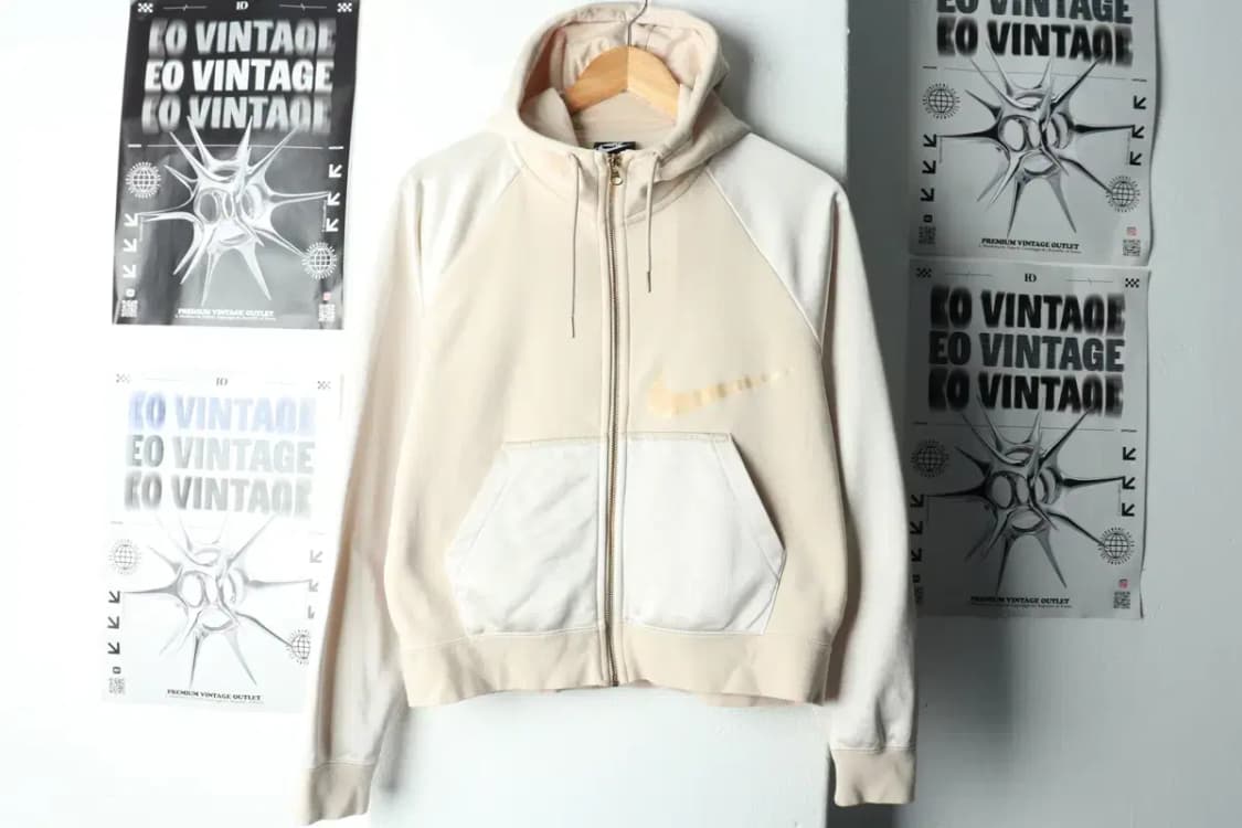 W(S) 나이키 후드집업 새틴 기모 금박벗겨짐-15AAE 상품이미지2