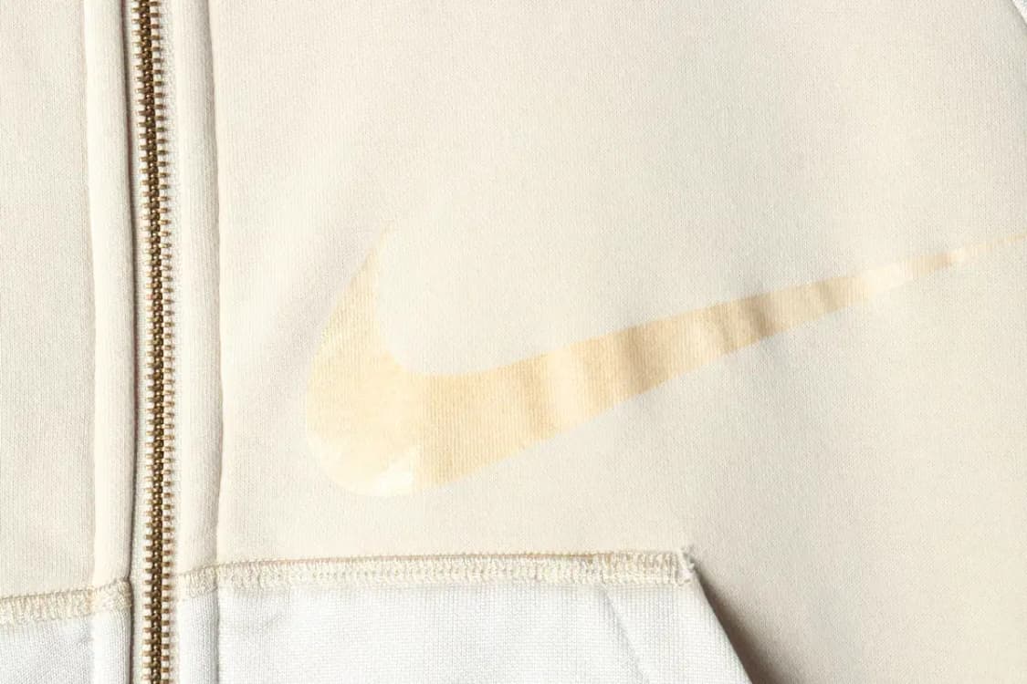 W(S) 나이키 후드집업 새틴 기모 금박벗겨짐-15AAE 상품이미지5