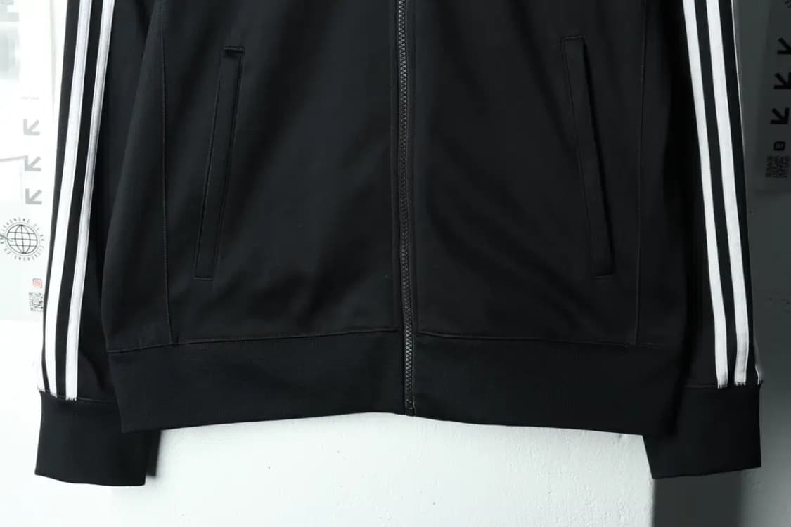 (XL) 아디다스 집업져지 트랙탑 블랙 삼선 올드스쿨-15AAF 상품이미지4