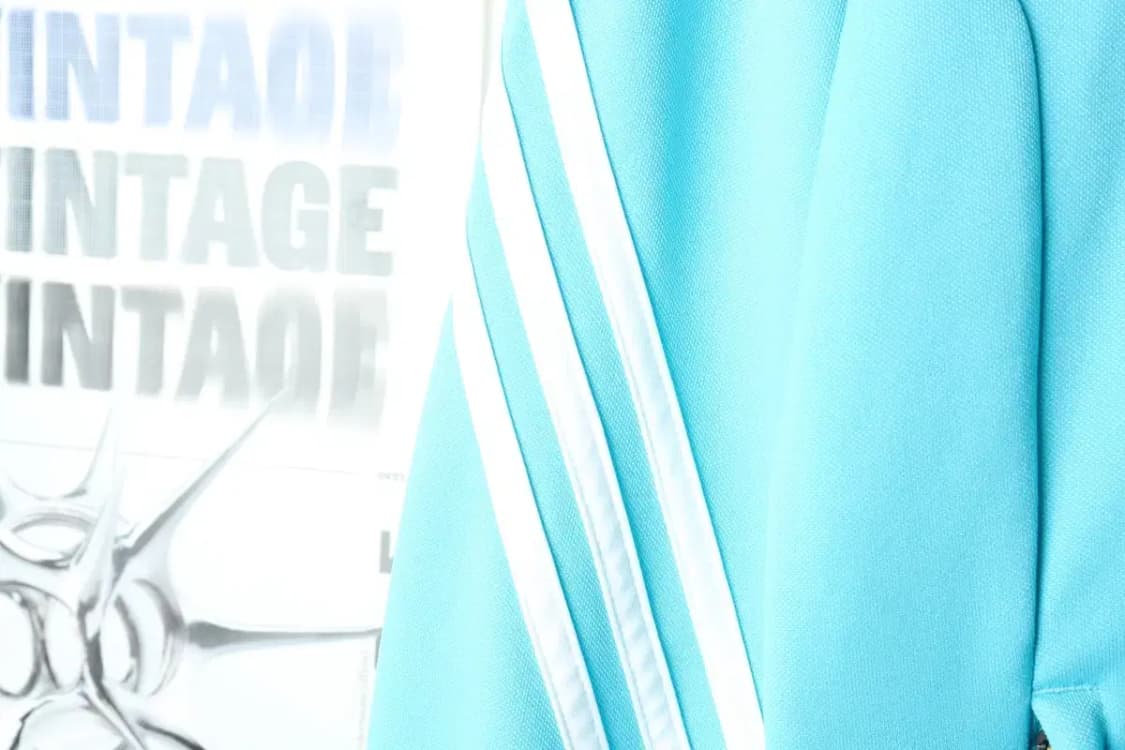 (L) 아디다스 집업져지 트랙탑 연블루 올드스쿨-15AB1 상품이미지6