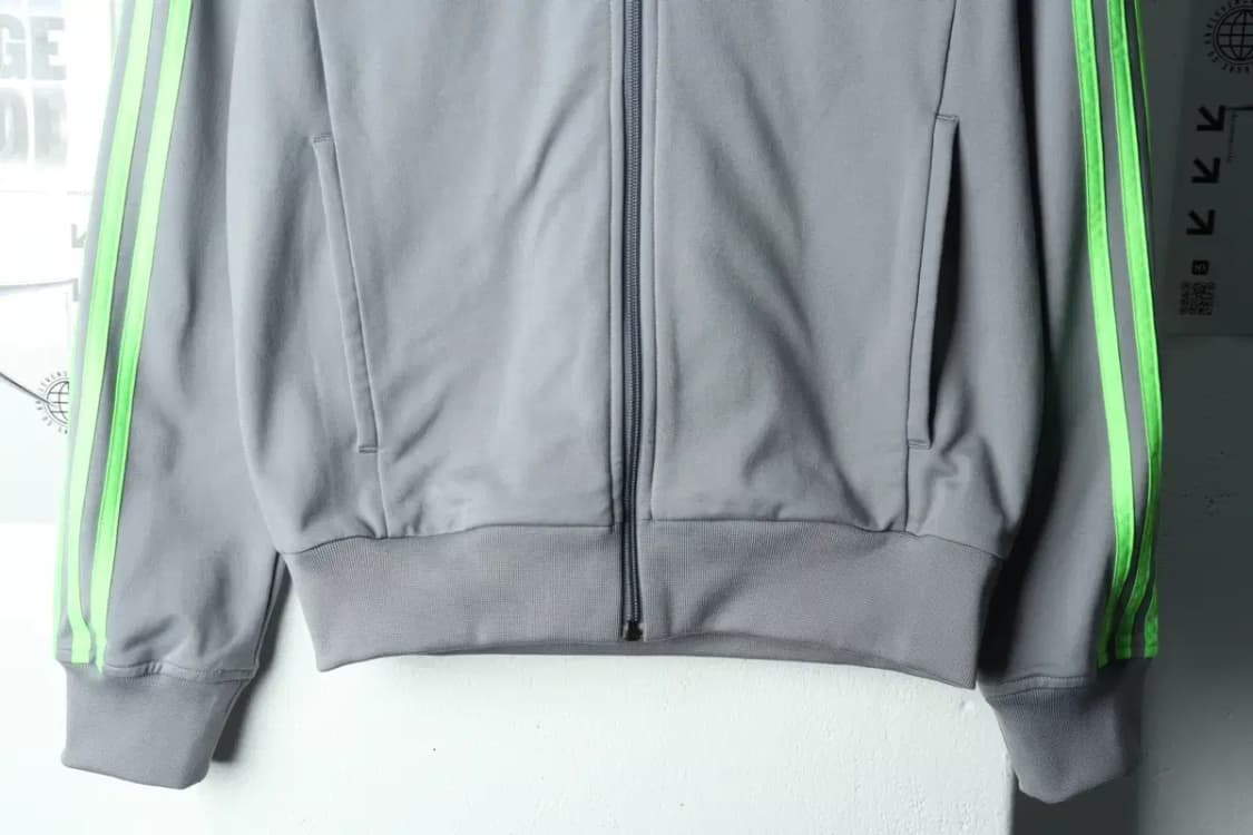 (S) 아디다스 집업져지 트랙탑 파이어버드 그레이 삼선-15AB2 상품이미지4