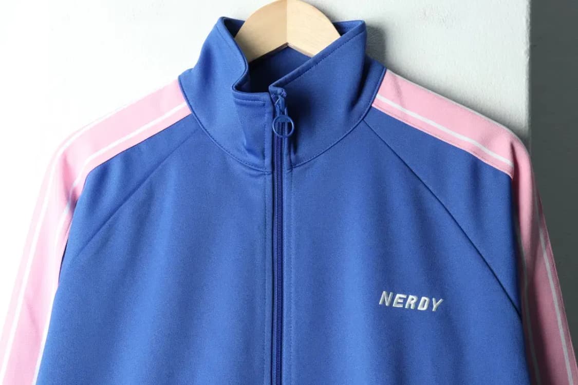 (M-XL) 널디 집업져지 트랙탑 오버핏 블루 희귀 매물-15AB3 상품이미지3