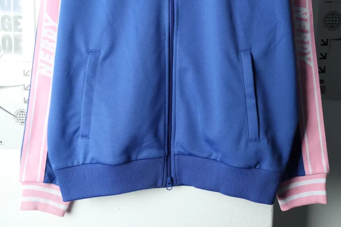 (M-XL) 널디 집업져지 트랙탑 오버핏 블루 희귀 매물-15AB3 상품이미지4