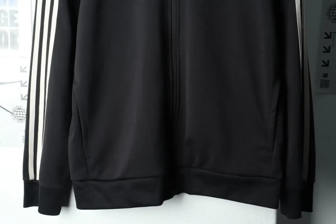 (XL) 아디다스 집업져지 트랙탑 블랙 삼선 올드스쿨-15AB4 상품이미지4