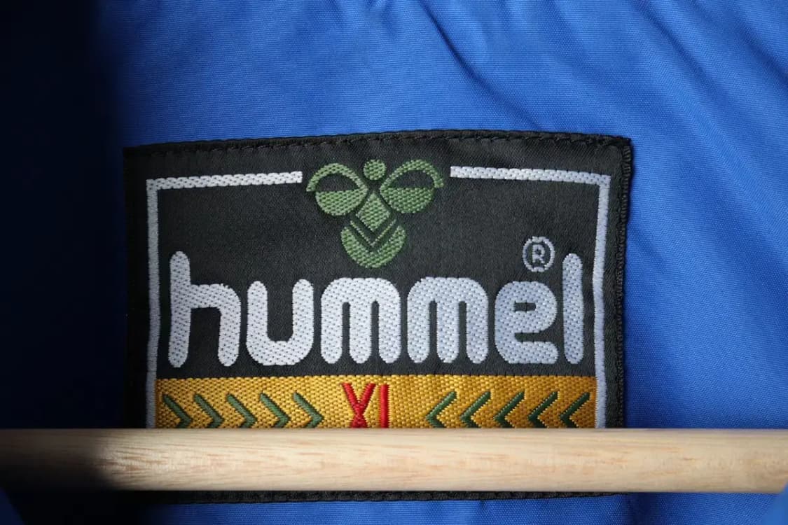 (XL-2XL) 험멜 집업 바람막이 점퍼자켓 블루 올드스쿨-15AB5 상품이미지10