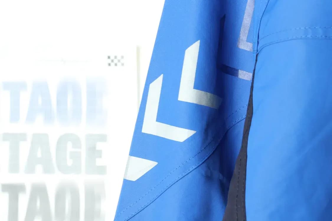 (XL-2XL) 험멜 집업 바람막이 점퍼자켓 블루 올드스쿨-15AB5 상품이미지7