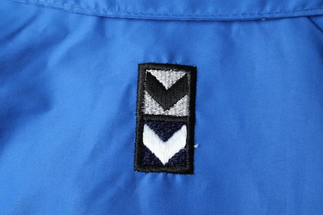 (XL-2XL) 험멜 집업 바람막이 점퍼자켓 블루 올드스쿨-15AB5 상품이미지8