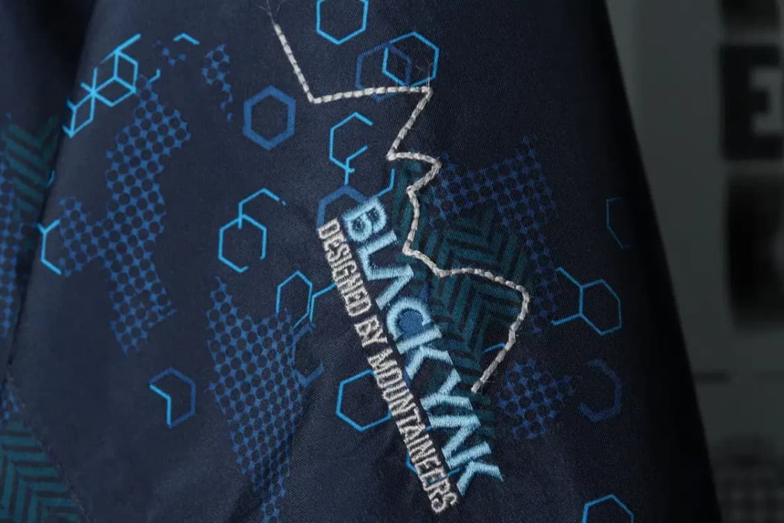 (XL) 블랙야크 집업 바람막이 점퍼자켓 고어텍스 패턴 네이비-15AB6 상품이미지6