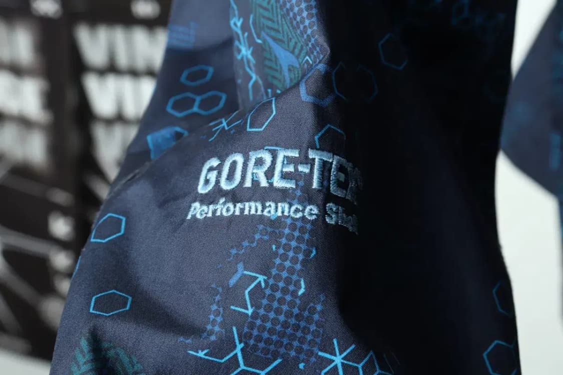 (XL) 블랙야크 집업 바람막이 점퍼자켓 고어텍스 패턴 네이비-15AB6 상품이미지7