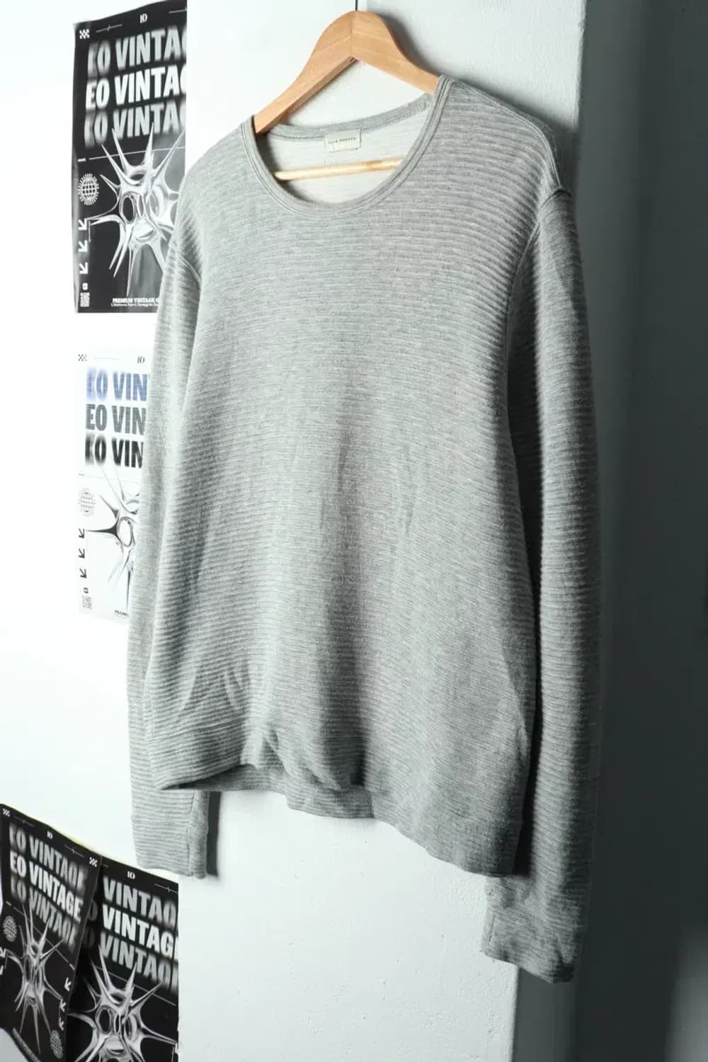 (XL) 클럽모나코 맨투맨 티셔츠 한섬 레이온 그레이-15ABD 상품이미지1