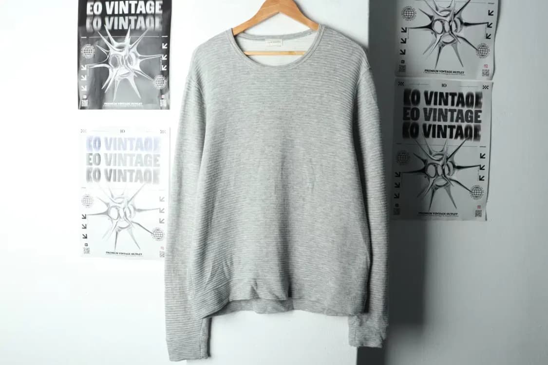 (XL) 클럽모나코 맨투맨 티셔츠 한섬 레이온 그레이-15ABD 상품이미지2